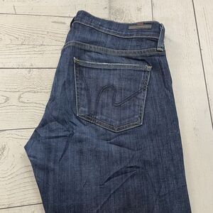 Citizens of Humanity Women's Size 29 Blue Rita Petite Bootcut Dark Wash Jeans